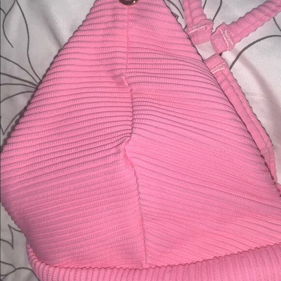 REVOLVE Kopper & Zink Luca Bikini Top Pink Small - Picture 8 of 12